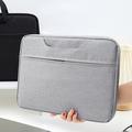 Business Laptop Bag with Full-Open Design - 15.6" - Grey