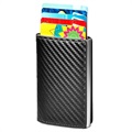 Business Style Anti-magnetic RFID Wallet / Card Holder - Carbon Fiber