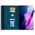 Business Style Lenovo Tab P11 Smart Folio Case - Blue