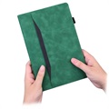 Business Style Samsung Galaxy Tab A7 10.4 (2020) Smart Folio Case - Green