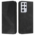 Business Style Samsung Galaxy S21 Ultra 5G Wallet Case