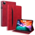 Business Style iPad Air 2020/2022/iPad Pro 11 2021 Smart Folio Case - Red