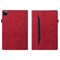 Business Style iPad Air 2020/2022/iPad Pro 11 2021 Smart Folio Case - Red