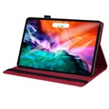 Business Style iPad Air 2020/2022/iPad Pro 11 2021 Smart Folio Case - Red