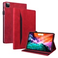 Business Style iPad Pro 12.9 2020/2021 Smart Folio Case - Red