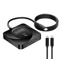 C-HD019 USB-C Bidirectional Switch - 8K/10Gbps/100W - Black