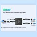 C-HD019 USB-C Bidirectional Switch - 8K/10Gbps/100W - Black