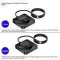 C-HD019 USB-C Bidirectional Switch - 8K/10Gbps/100W - Black
