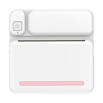 C19 Bluetooth Thermal Printer for Student Adhesive Sticker Smart Label Printer, Standard Version - Pink