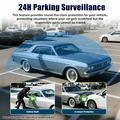 C313 4-Channel 1080p WiFi Dash Cam with Rear Camera - Inside/Outside Record - Black