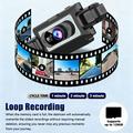 C313 4-Channel 1080p WiFi Dash Cam with Rear Camera - Inside/Outside Record - Black