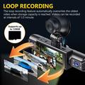 C315 4-Channel WiFi Dash Cam with 360 Coverage - Black
