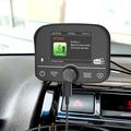 C9 Car DAB+ Digital Radio Receiver - Bluetooth 5.0, Touch Display, USB-C, FM Transmitter & AUX Output - Black