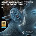 CAANKEI CBC15 Open-Ear Bone Conduction Wireless Earphones - Black