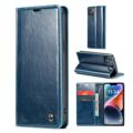 Caseme 003 Series iPhone 14 Plus Wallet Case -Blue