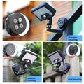 CCP0144 92-LED Solar Wall Light with Motion Sensor - IP65 - White Light