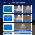 CCP087 190 LED Garden Solar Light with Motion Sensor - White Light