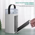 CF-002T Portable Desktop Air Cooler - USB, Touch Control, 480ml Water Tank - White
