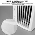 CF-002T Portable Desktop Air Cooler - USB, Touch Control, 480ml Water Tank - White