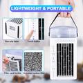 CF-002T Portable Desktop Air Cooler - USB, Touch Control, 480ml Water Tank - White