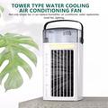 CF-002T Portable Desktop Air Cooler - USB, Touch Control, 480ml Water Tank - White