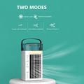 CF-002T Portable Desktop Air Cooler - USB, Touch Control, 480ml Water Tank - White