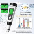 CL-M21 Digital Chlorine and Water Temperature Tester - White