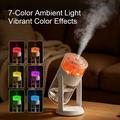 CL37 280ml Salt Crystal Humidifier with 7-Color Ambient Light - White