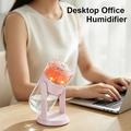 CL37 280ml Salt Crystal Humidifier with 7-Color Ambient Light - White