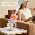 CL37 280ml Salt Crystal Humidifier with 7-Color Ambient Light - White