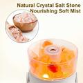 CL37 280ml Salt Crystal Humidifier with 7-Color Ambient Light - White