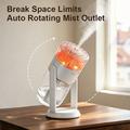 CL37 280ml Salt Crystal Humidifier with 7-Color Ambient Light - White
