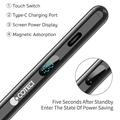 Coteci IP-019 Capacitive Stylus Pen - Black