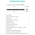 COTECI IP-020 Universal Capacitive Stylus Pen - USB-C - Black