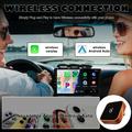 CP030-3 2-in-1 Wireless CarPlay and Android Auto Adapter - Orange / Black