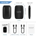 CP2B Car Video Box/CarPlay AI Box - 2+16GB, Wireless CarPlay, Android Auto, Netflix, YouTube - Black