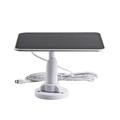 CSP5W-A 5W Solar Panel for Security Camera with Adjustable Bracket - White