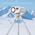 CYKE F28 Mini Cooling Fan with Flexible Octopus Legs - White