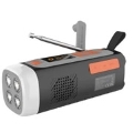 Camping Hand Crank Solar Radio / Bluetooth Speaker / Power Bank LR-7A - 4500mAh, AM/FM/SW