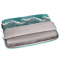 CanvasArtisan Universal Laptop Sleeve with Zipper - 13" - Waves