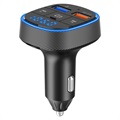 Car Charger & Bluetooth FM Transmitter BC57 - Black