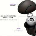 Car Steering Wheel Power Knob - Black