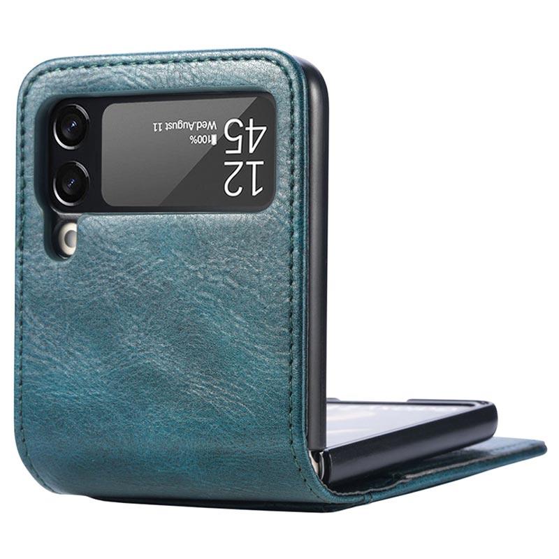 Card Series Samsung Galaxy Z Flip4 Wallet Case Blue
