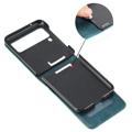 Card Series Samsung Galaxy Z Flip4 5G Wallet Case - Blue