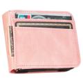 Card Series Samsung Galaxy Z Flip4 5G Wallet Case - Pink