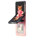 Card Series Samsung Galaxy Z Flip4 5G Wallet Case - Pink