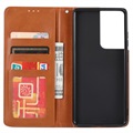 Card Set Series Samsung Galaxy S21 Ultra 5G Wallet Case - Black