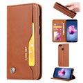 Card Set Series Huawei P Smart Wallet Case - Brown