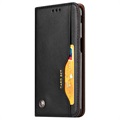 Card Set Series Samsung Galaxy J6+ Wallet Case - Black