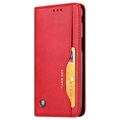 Card Set Series Samsung Galaxy J6+ Wallet Case - Red